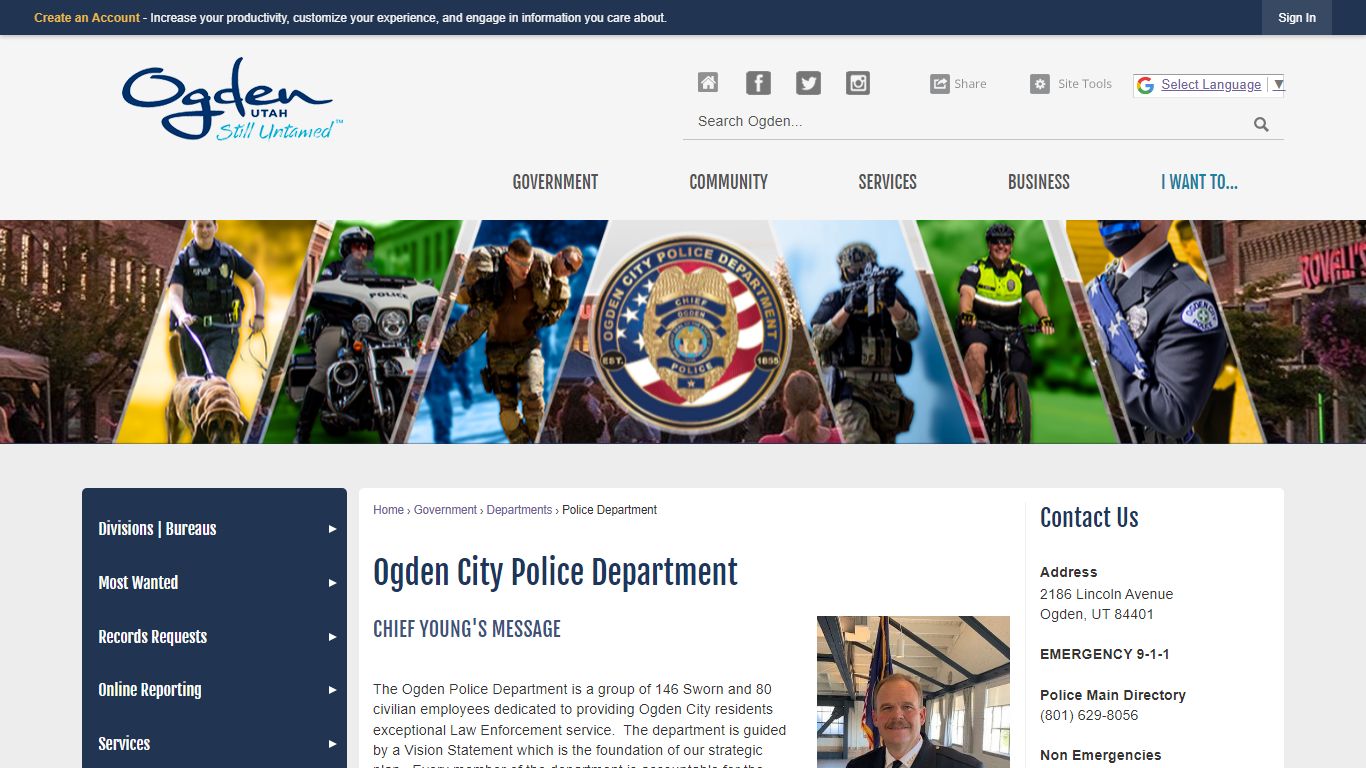 Ogden City Police Department | Ogden, UT